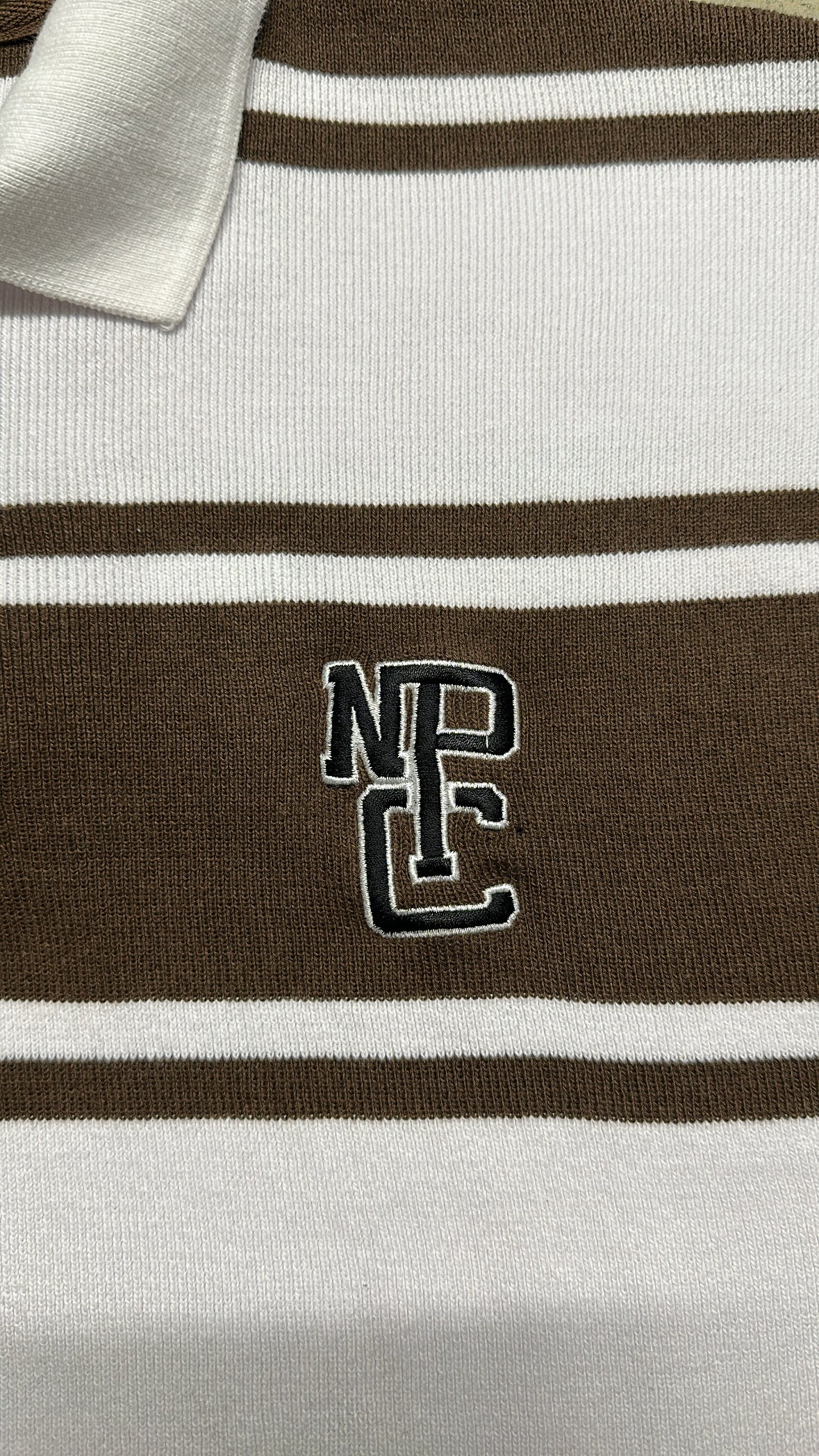 4.Polo oversize à rayures - NCPC